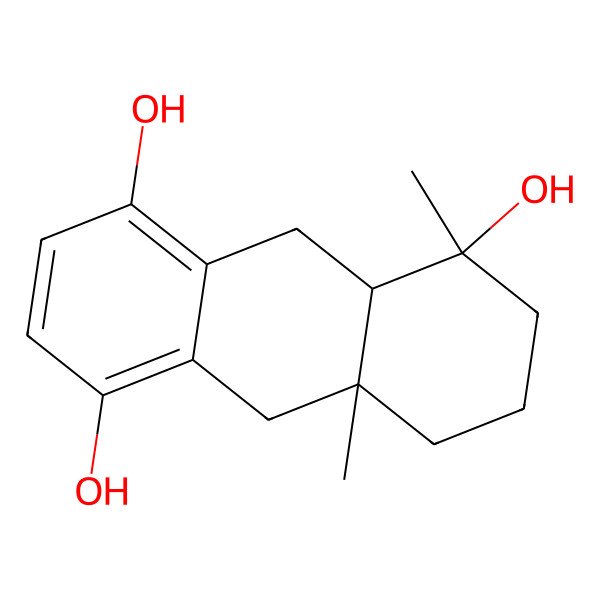 2D Structure of rac-cordiaquinol J