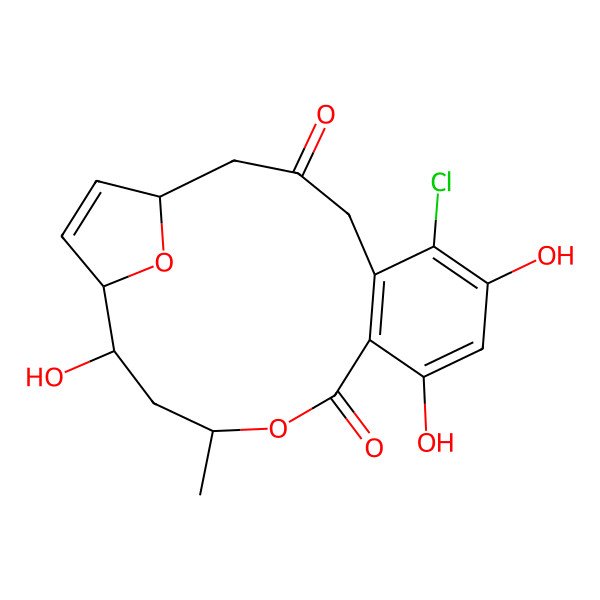 2D Structure of Radicicol D 2D Structure of Radicicol D