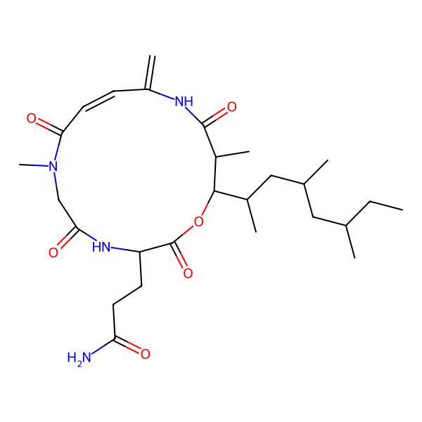 2D Structure of Rakicidin F