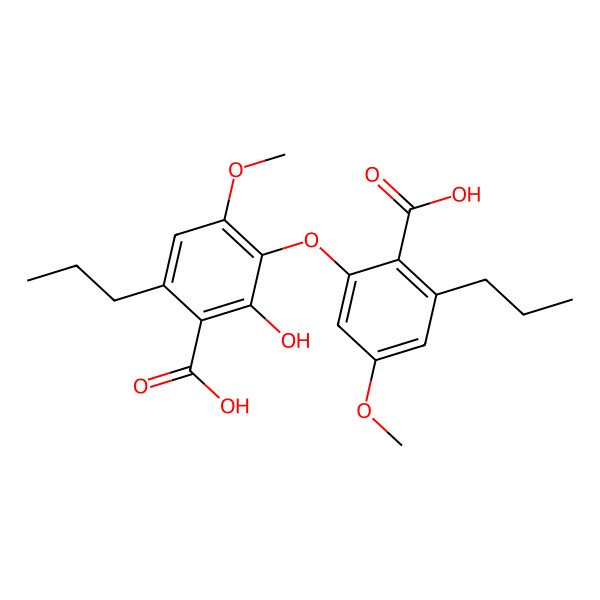 2D Structure of Ramalinic acid A