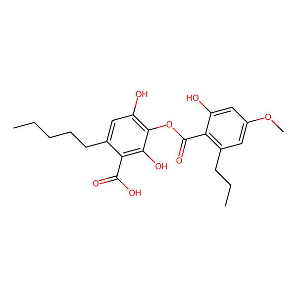 2D Structure of Ramalinolic acid 2D Structure of Ramalinolic acid