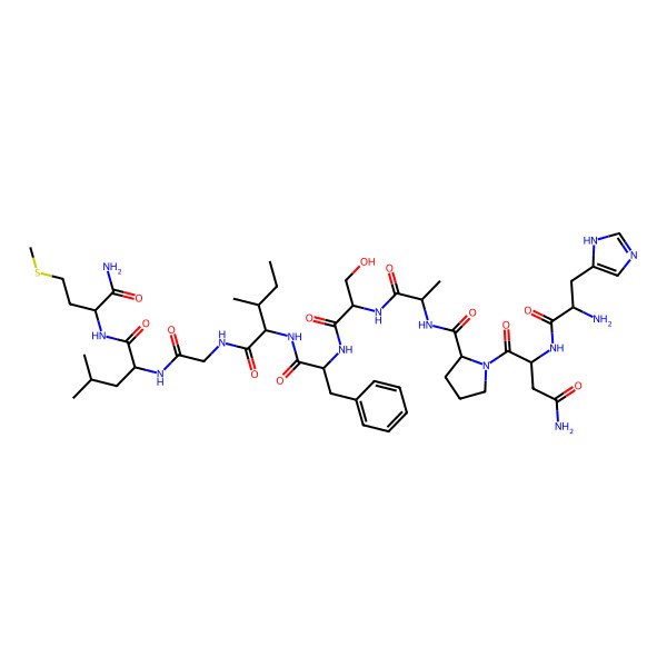 2D Structure of Ranatachykinin C 2D Structure of Ranatachykinin C