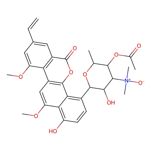 2D Structure of Ravidomycin N-oxide 2D Structure of Ravidomycin N-oxide