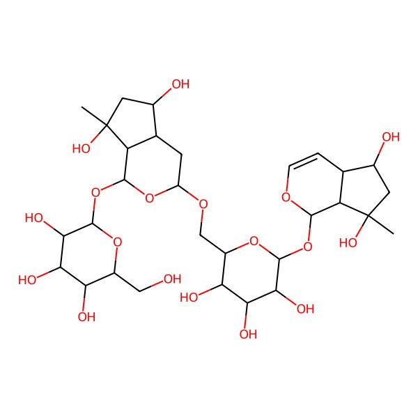 2D Structure of Rehmaglutoside J 2D Structure of Rehmaglutoside J