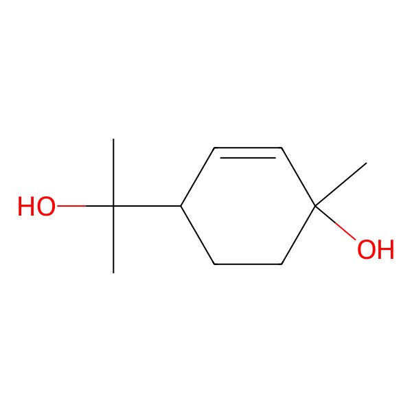 2D Structure of rel-(1S,4S)-4-(2-Hydroxypropan-2-yl)-1-methylcyclohex-2-en-1-ol 2D Structure of rel-(1S,4S)-4-(2-Hydroxypropan-2-yl)-1-methylcyclohex-2-en-1-ol