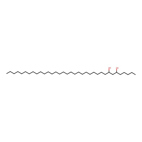 2D Structure of rel-(6R,8S)-6,8-Pentatriacontanediol