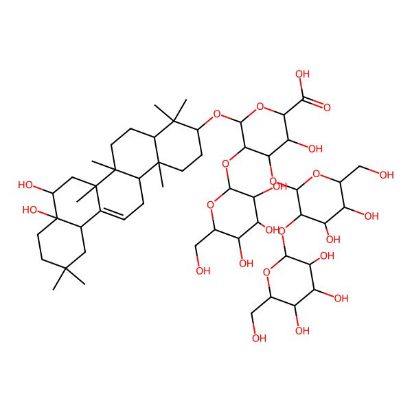 2D Structure of Rel-Camellioside E