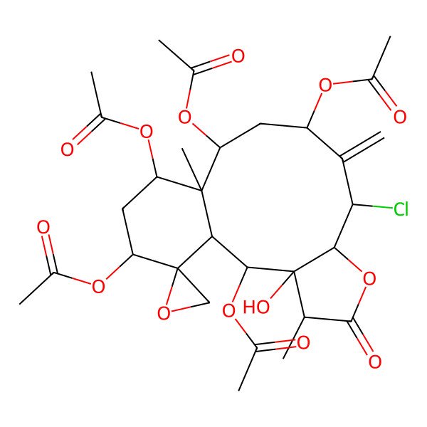 2D Structure of Rel-Gemmacolide V