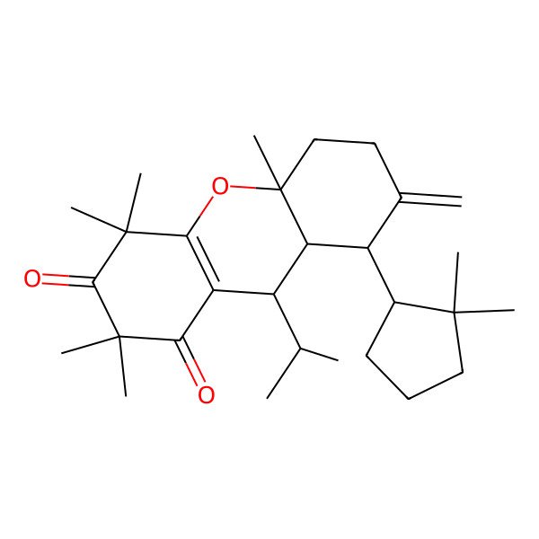 2D Structure of Rel-Myrtucommulone K 2D Structure of Rel-Myrtucommulone K