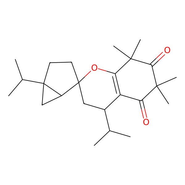 2D Structure of Rel-Myrtucommulone L 2D Structure of Rel-Myrtucommulone L