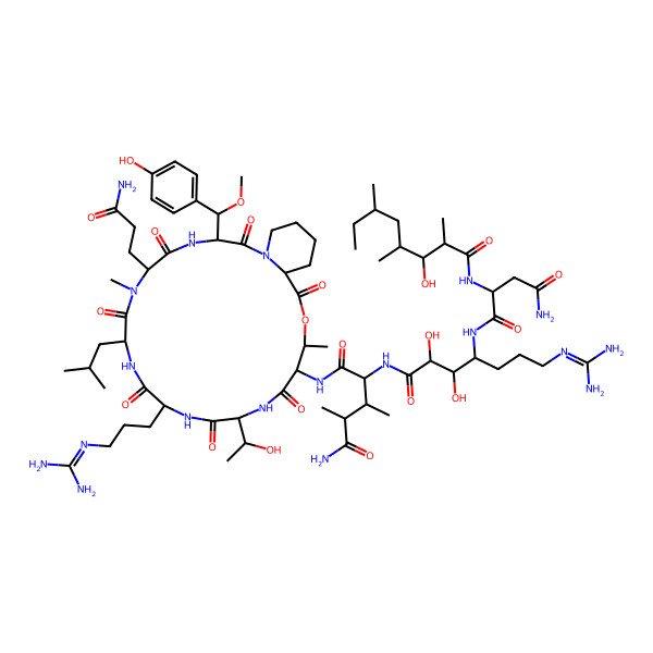 2D Structure of Rel-Neamphamide