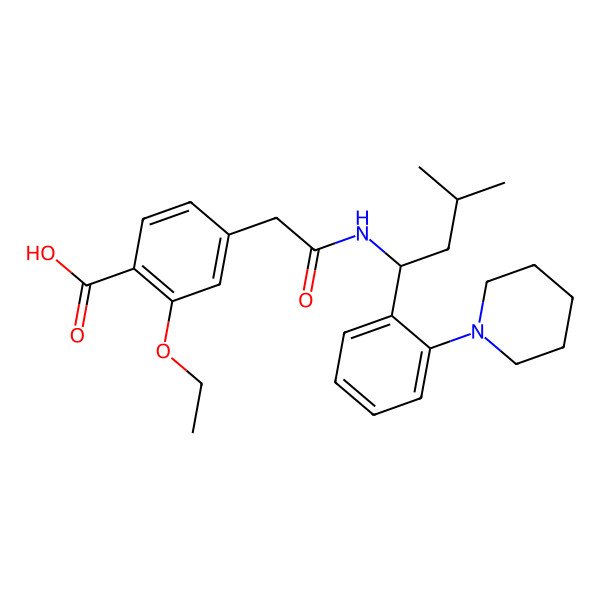 2D Structure of Repaglinide