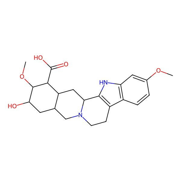 2D Structure of Reserpic acid