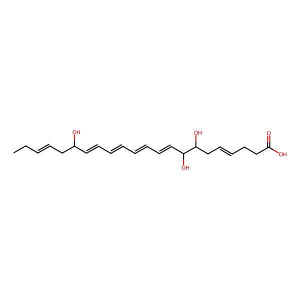2D Structure of Resolvin D1