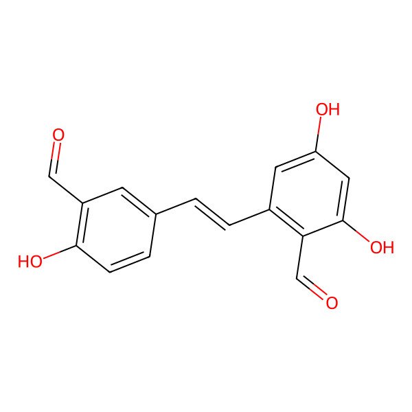 2D Structure of Resveratrodehyde B