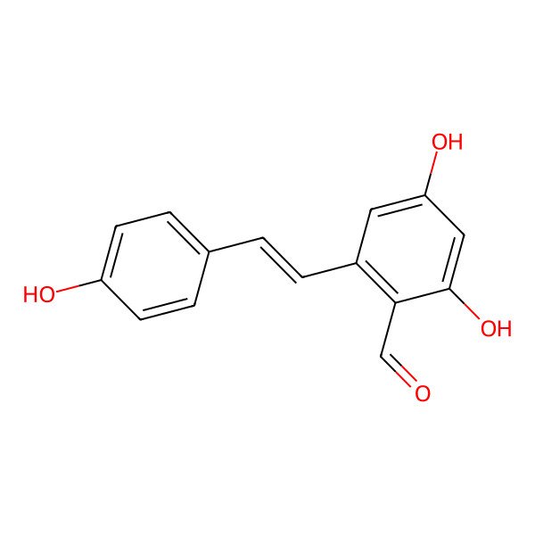 2D Structure of Resveratrodehyde C