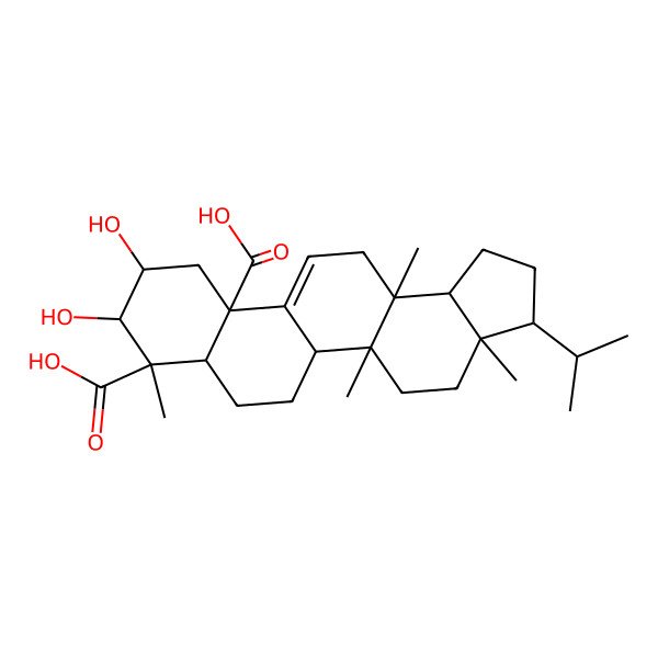 2D Structure of Retigeric Acid B