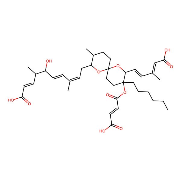 2D Structure of Reveromycin J