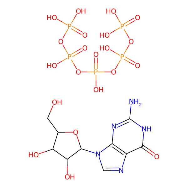 2D Structure of rGuo.P-P-P-P-P