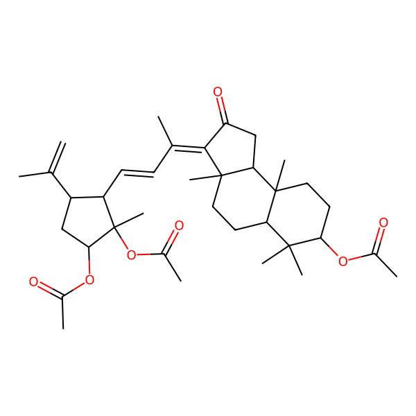 2D Structure of Rhabdastin D Diacetate