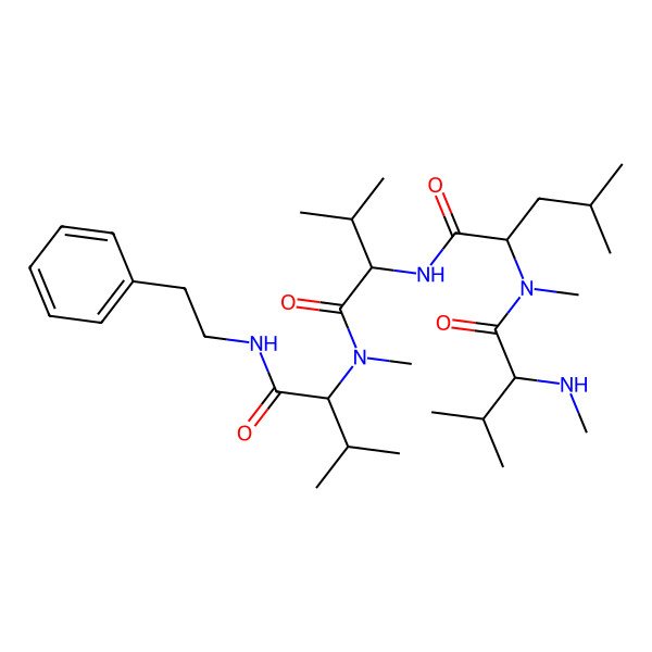 2D Structure of Rhabdopeptide 2