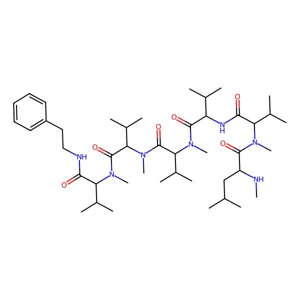 2D Structure of Rhabdopeptide 5