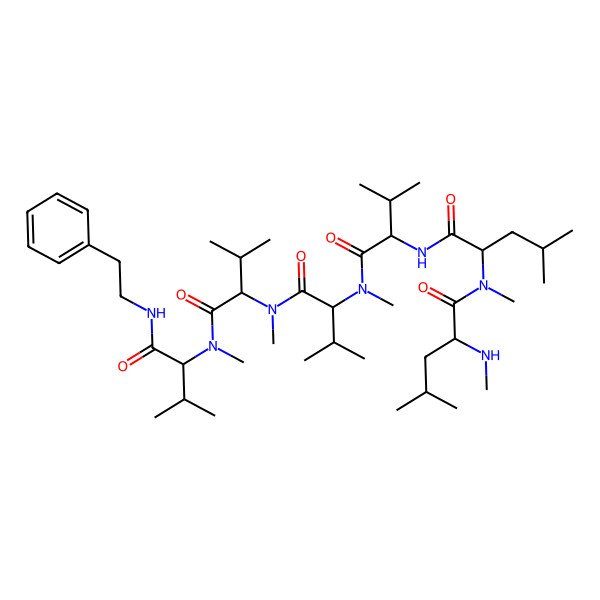 2D Structure of Rhabdopeptide 6