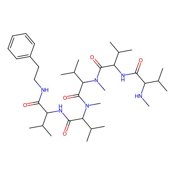 2D Structure of Rhabdopeptide M