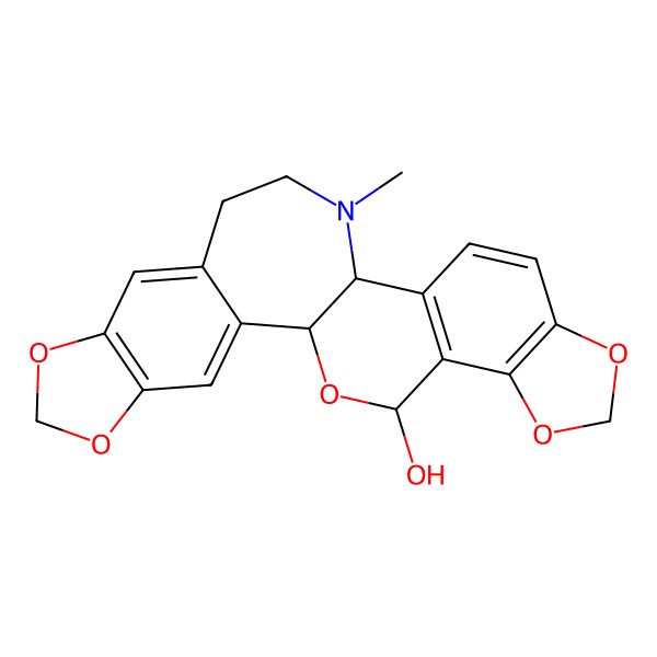 2D Structure of Rheagenine