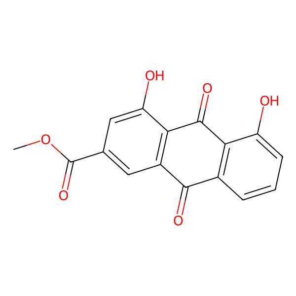2D Structure of Rhein methylester