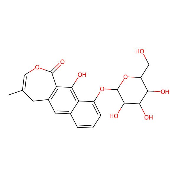 2D Structure of Rheumone A