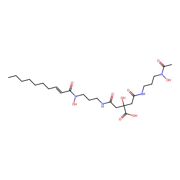 2D Structure of Rhizobactin 1021