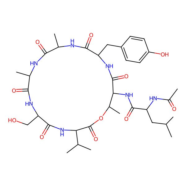 2D Structure of Rhizomide B