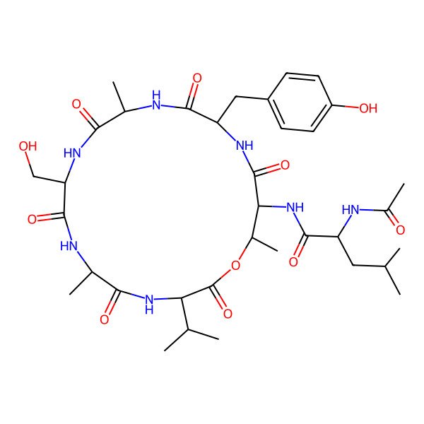 2D Structure of Rhizomide C