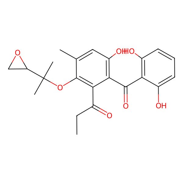 2D Structure of Rhizophol A