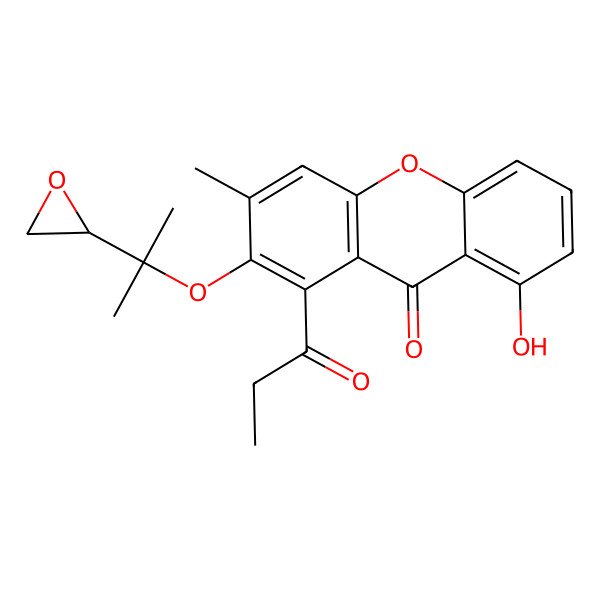2D Structure of Rhizophol B