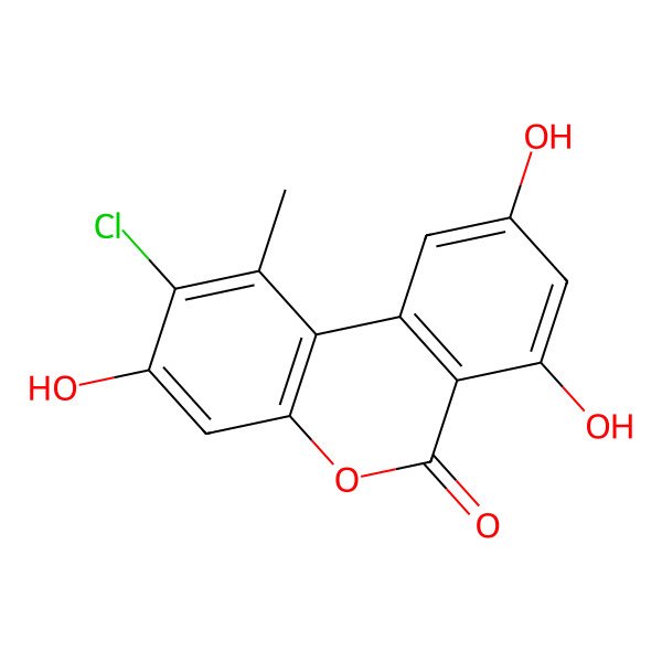 2D Structure of Rhizopycnin D
