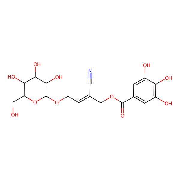 2D Structure of Rhodiocyanoside B