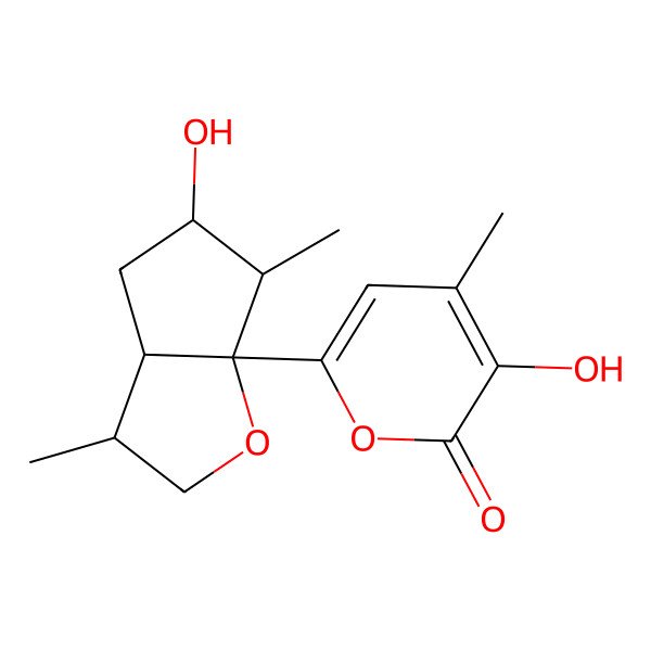 2D Structure of Rhodocorane A