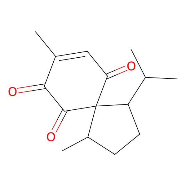 2D Structure of Rhodocorane C