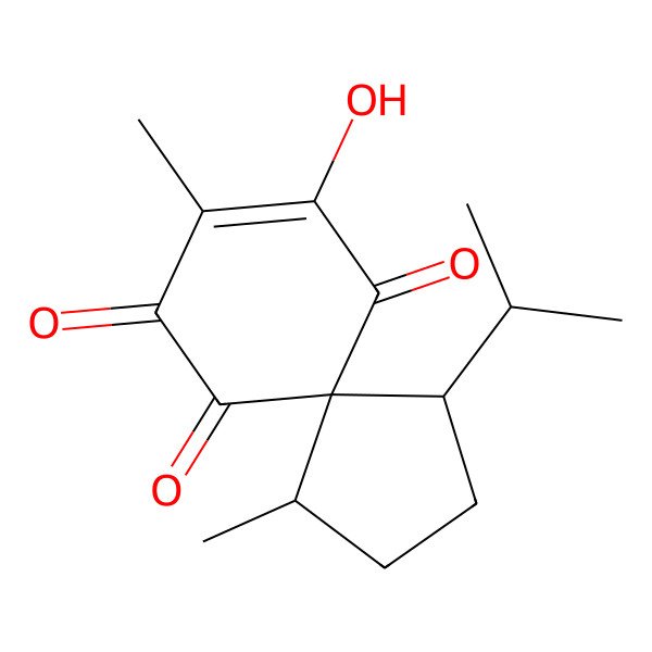 2D Structure of Rhodocorane E
