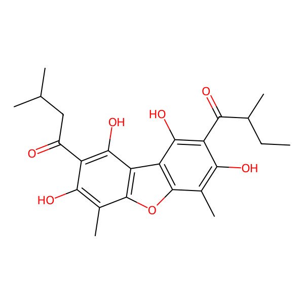 2D Structure of Rhodomyrtoxin C