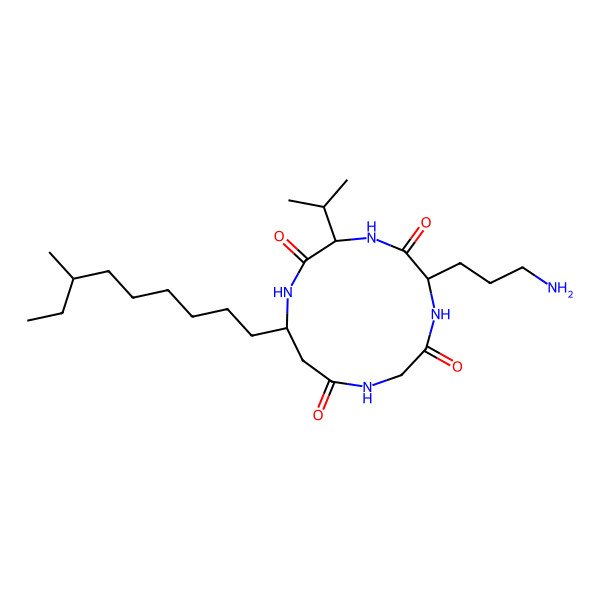 2D Structure of Rhodopeptin C1