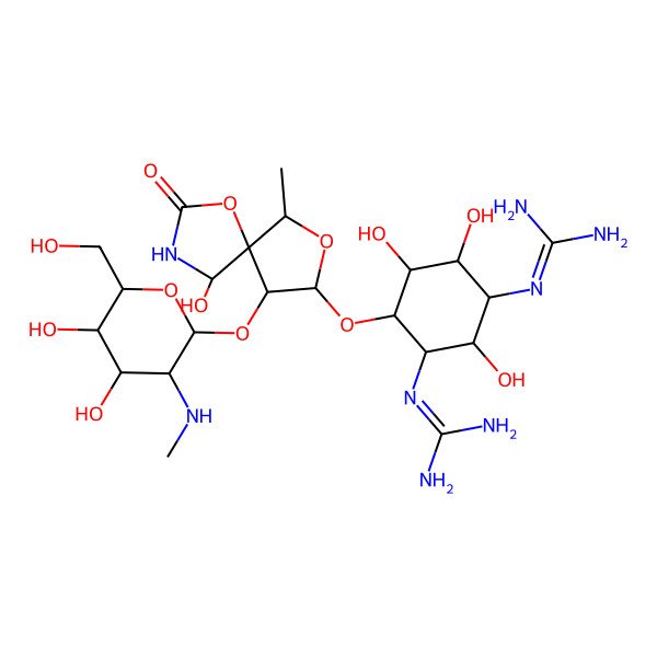 2D Structure of Rhodostreptomycin A