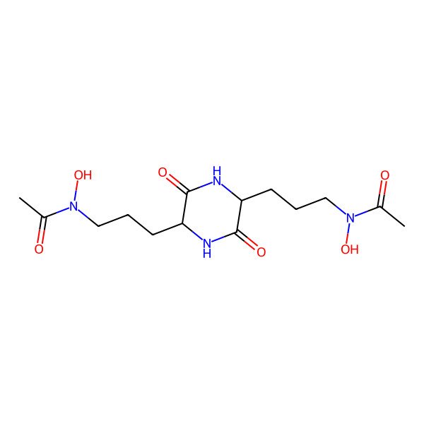 2D Structure of Rhodotorulic acid
