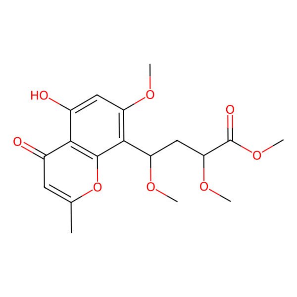 2D Structure of Rhytidchromone C