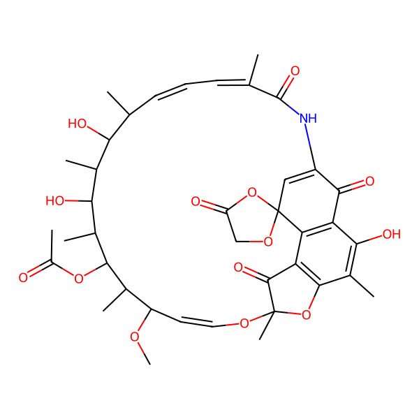 2D Structure of Rifamycin O