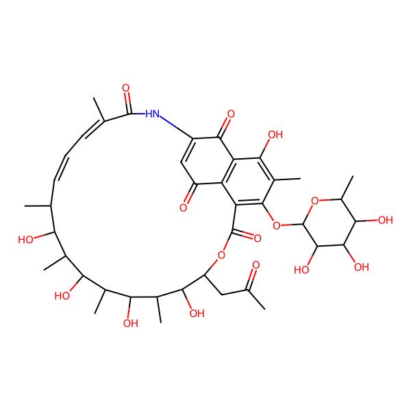 2D Structure of Rifamycinoside A