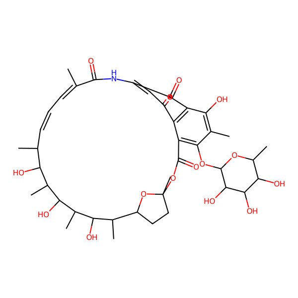 2D Structure of Rifamycinoside B