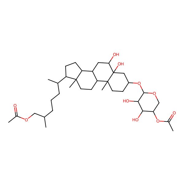 2D Structure of Riisein B